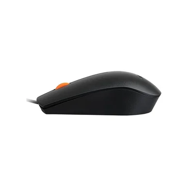 Mouse Lenovo 300, with cable, 1600 dpi, USB, black