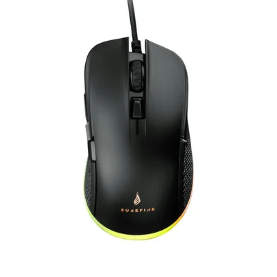 Mouse SureFire Buzzard Claw, gaming, with cable, 6 buttons, RGB, USB