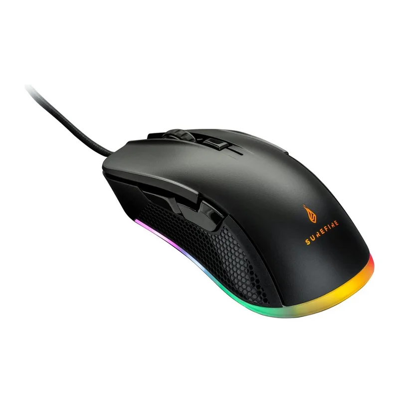 Mouse SureFire Buzzard Claw, gaming, with cable, 6 buttons, RGB, USB