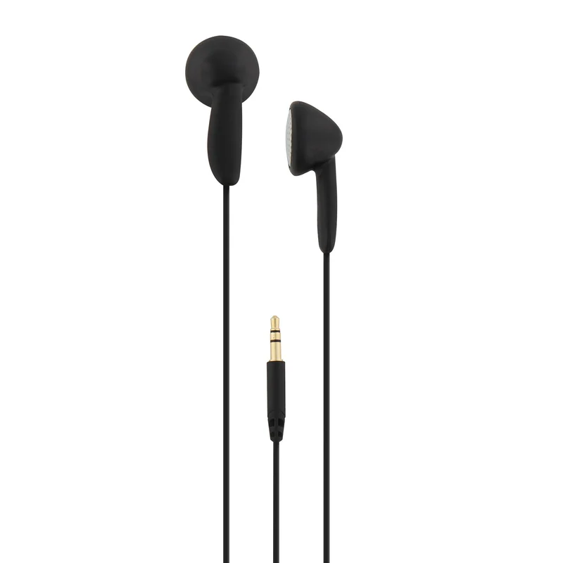 Headphones TNB Pocket, 3.5 mm jack, 1.2 m cable, black, in silicone box