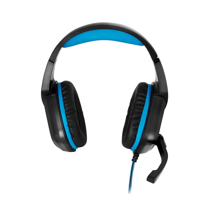 Headphones Yenkee 3005 Guerrilla, gaming, 3.5 mm jack, 108 dB, 2.1 m cable, black-blue