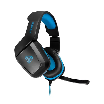Headphones Yenkee 3005 Guerrilla, gaming, 3.5 mm jack, 108 dB, 2.1 m cable, black-blue