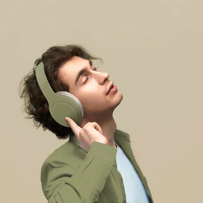 Headphones TNB Tonality, with Bluetooth, USB Type-C, 117 dB, color olive