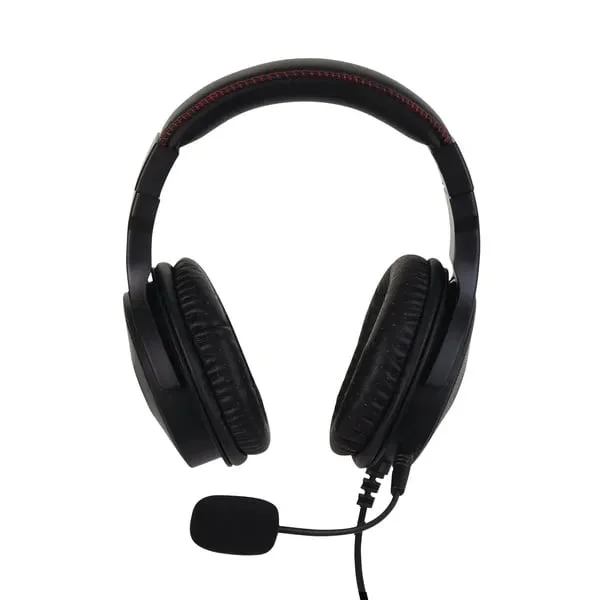 Headphones SureFire Harrier, gaming, wired, USB, black, 102 dB, 2 m cable