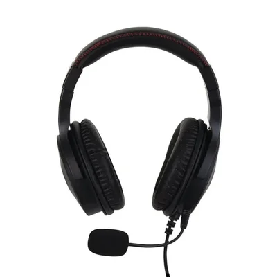 Headphones SureFire Harrier, gaming, wired, USB, black, 102 dB, 2 m cable