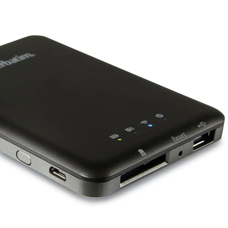 Verbatim Media share, with 1 USB, and SD card