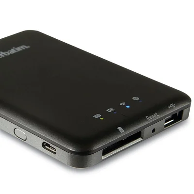 Verbatim Media share, with 1 USB, and SD card