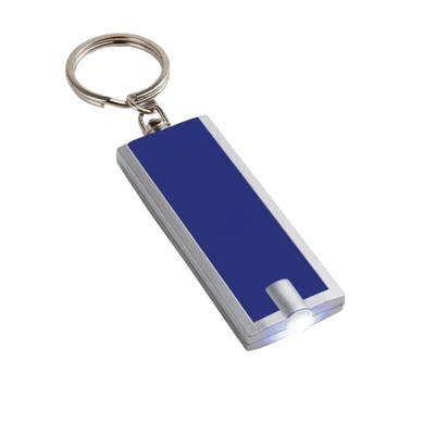 Hi!dea Keyring Noho, with flashlight, blue