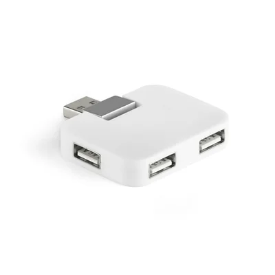 Hi!dea USB hub, 4 ports, white