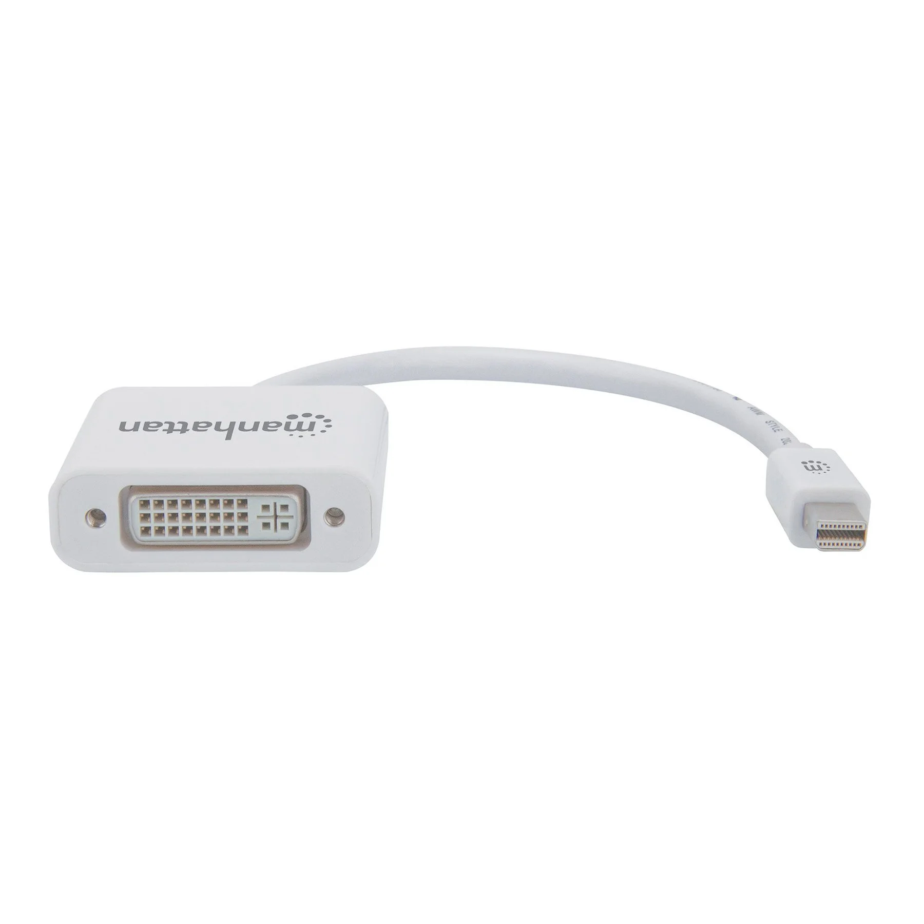 Adapter Manhattan Mini DisplayPort, Male to DVI-I Female, Ethernet port