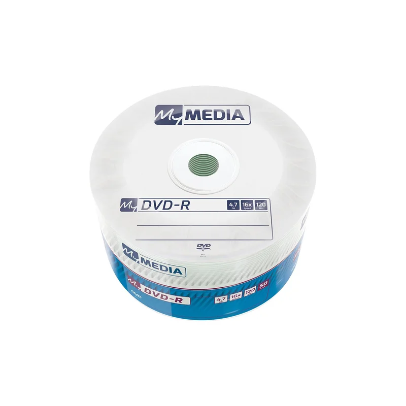 DVD-R My Media, 4.7 GB, 16x, 50 counts, foiled