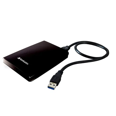 External HDD hard disk Verbatim, 2.5'', USB 3.0, 2 TB, black