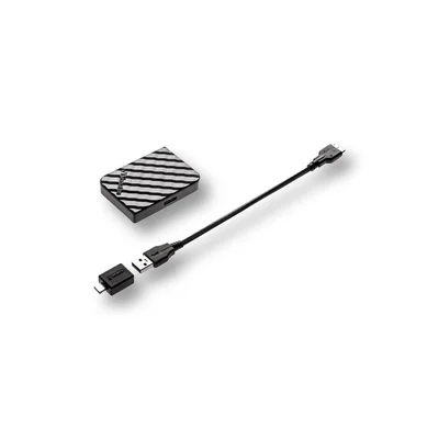 Външен SSD твърд диск Verbatim Store 'n' Go Mini, USB 3.2, 1 TB, черен