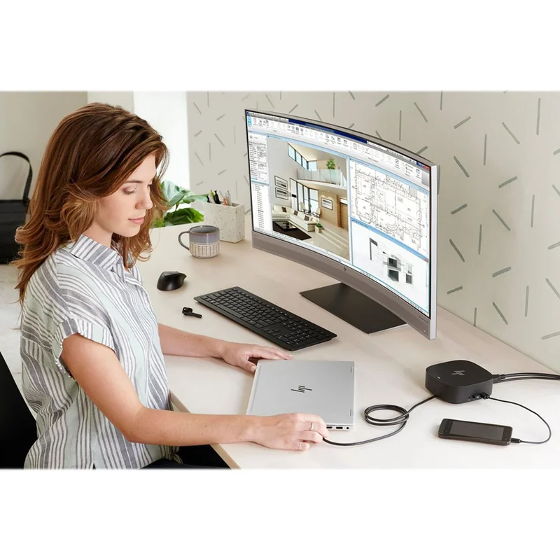 Докинг станция HP USB-C Dock G5, USB 3.0, Display Port, HDMI