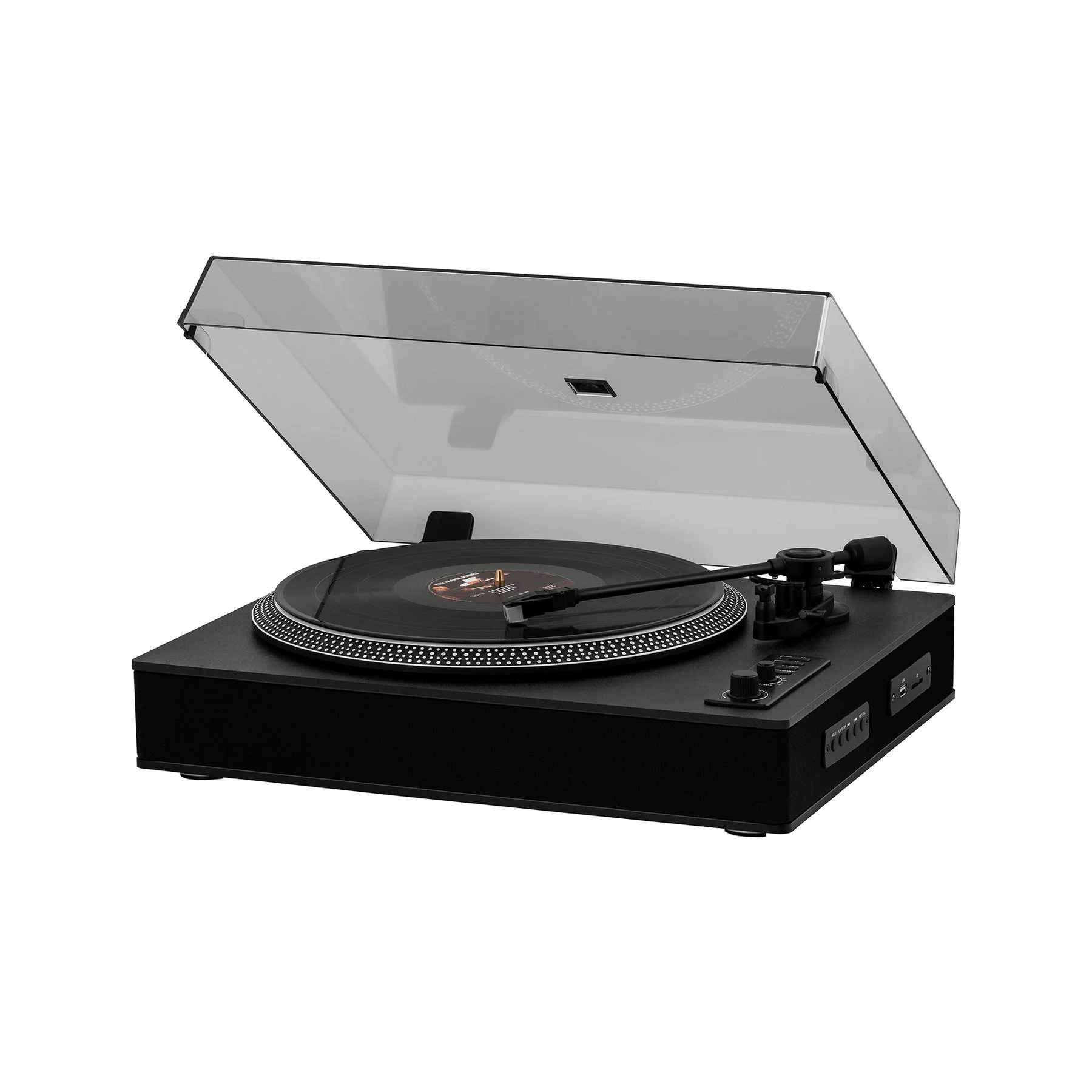 Turntable Sencor STT 510UBA, Bluetooth, USB, SD card, black, 10 W