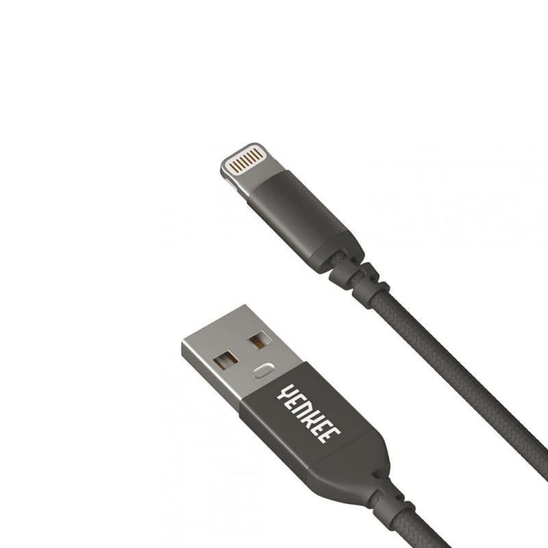 Cable Yenkee 611 BK USB Male to Lightning Male, 1 m, USB 2.0, black