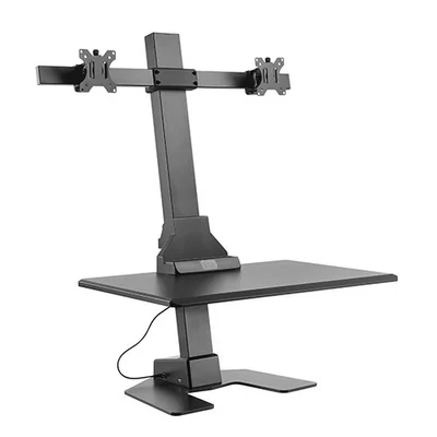 Stand for 2 monitors Lumi DWS10-T02, 13'' - 32'', maximum weight 8 kg, black