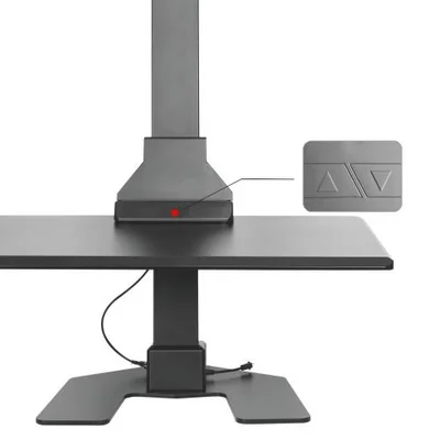 Stand for 2 monitors Lumi DWS10-T02, 13'' - 32'', maximum weight 8 kg, black