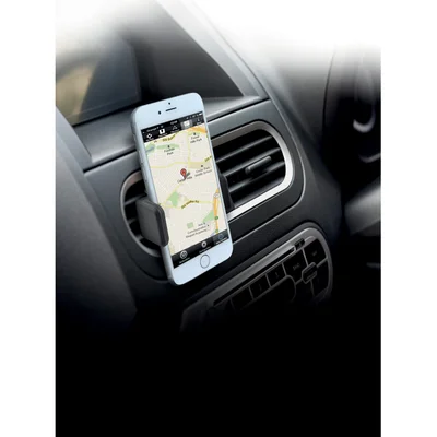 Holder for phone for car TNB, universal, with grip for air conditioner