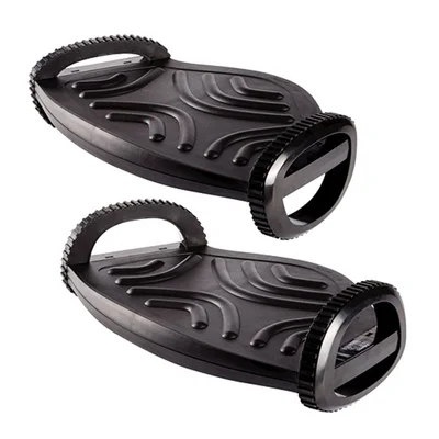 Fellowes Footrest Smart Suites Foot Rocker, black