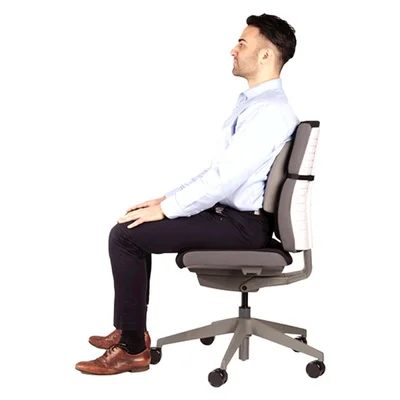 Fellowes Back Support Slim, grey