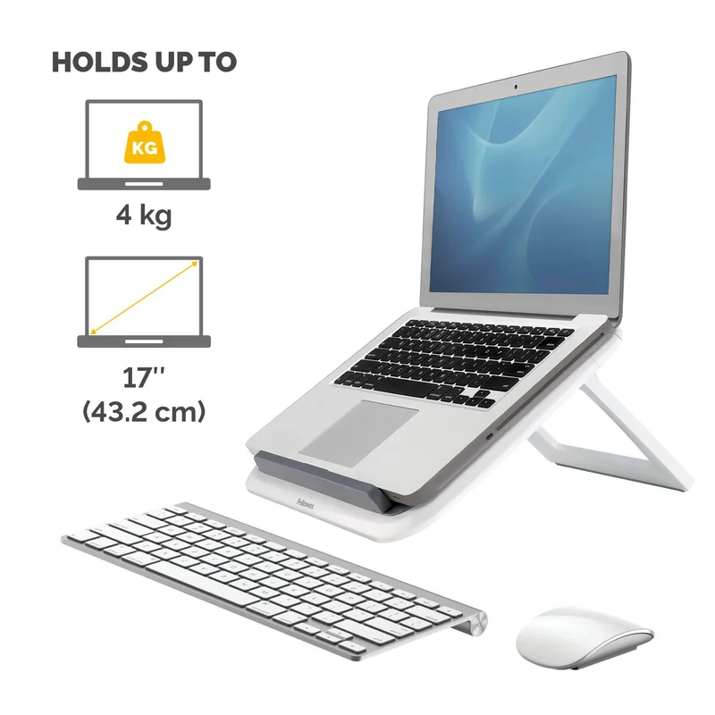 Stand for laptop Fellowes I-Spire, cooling, up to 17'', white