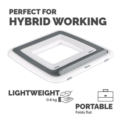 Stand for laptop Fellowes I-Spire, cooling, up to 17'', white