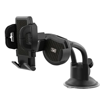 TNB Phone Stand Double Rotating 360 Degrees 7'' Black