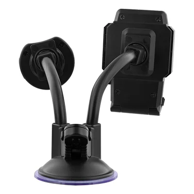 TNB Phone Stand Double Rotating 360 Degrees 7'' Black
