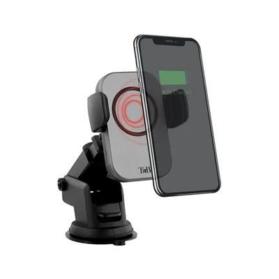 Charging stand TNB Premium, motorized, wireless, 15W, black, 7''
