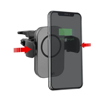 Charging stand TNB Premium, motorized, wireless, 15W, black, 7''