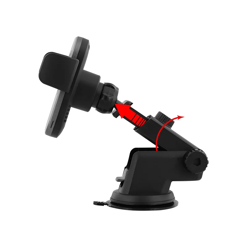 Charging stand TNB Premium, motorized, wireless, 15W, black, 7''