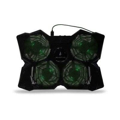 Stand for laptop SureFire Bora, cooling, gaming, green
