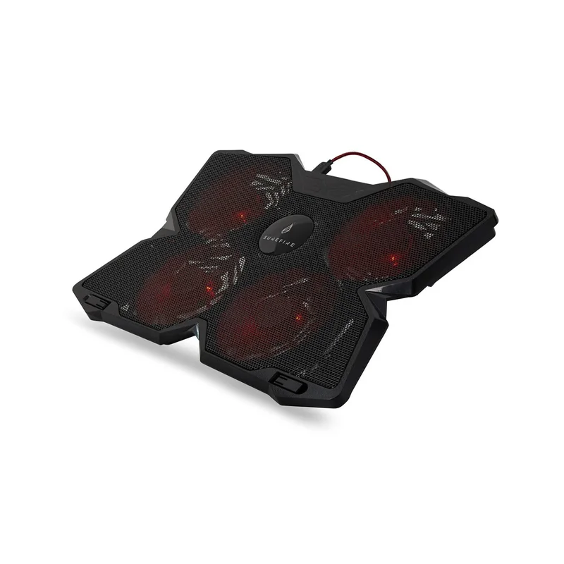 Stand for laptop SureFire Bora, cooling, red