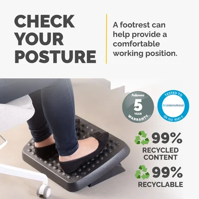 Fellowes Footrest, variable tilt