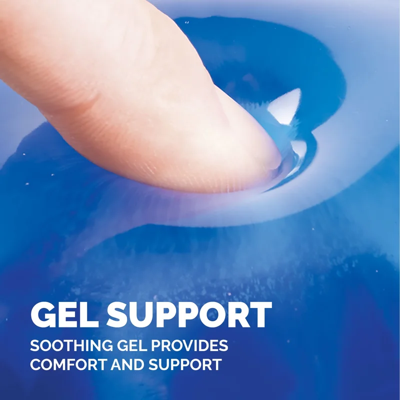 Fellowes Mouse Pad with Silicone Wrist Rest, Blue