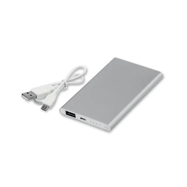Mobile Battery Flatfour, 4000 mAh, grey