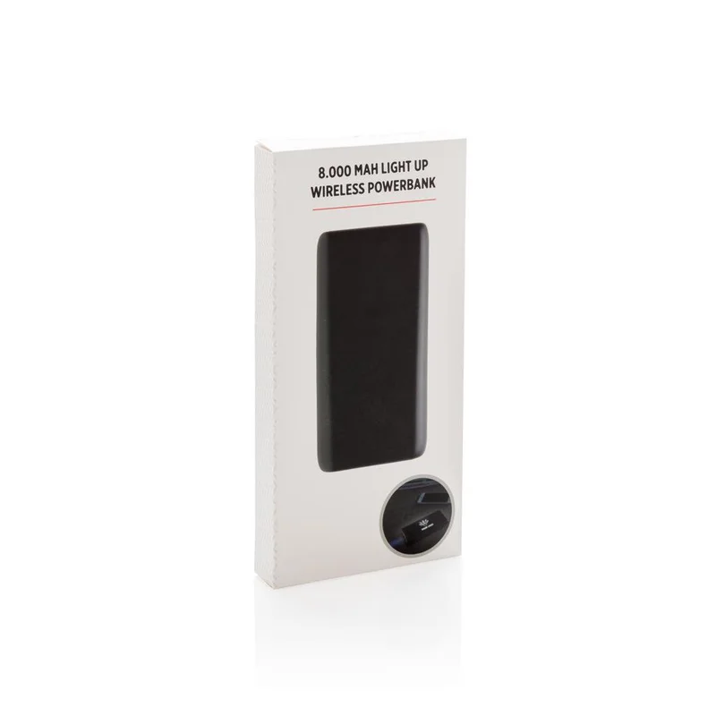 XD Power bank Light Bank, 8000 mAh, black