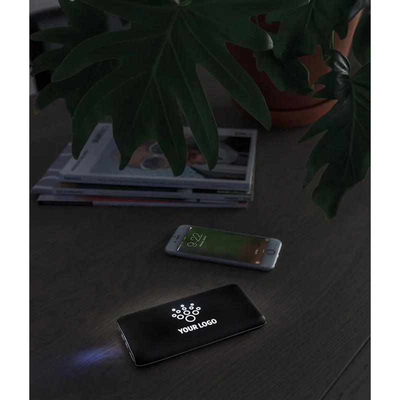XD Power bank Light Bank, 8000 mAh, black