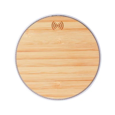 Cool Wireless charger Nembar, bamboo