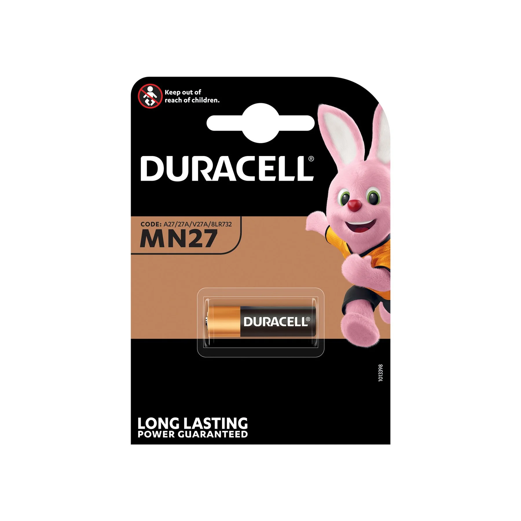 Alkaline battery Duracell MN27, 12 V