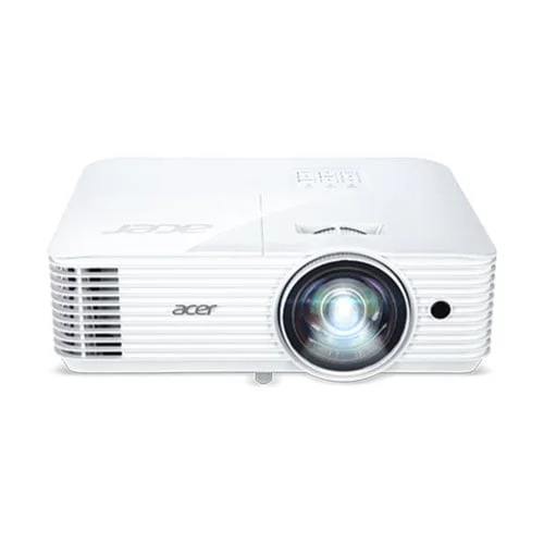 Projector Acer S1286H, short throw, DLP, 3500 lm, 1024 x 768, HDMI, VGA, 4:3, 220 Watt, 3.1 kg, white