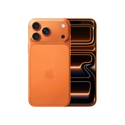 Apple iPhone 17 Pro Max smartphone, 512 GB, 12 GB RAM, 48 MP camera, 5000 mAh, 6.9'', orange