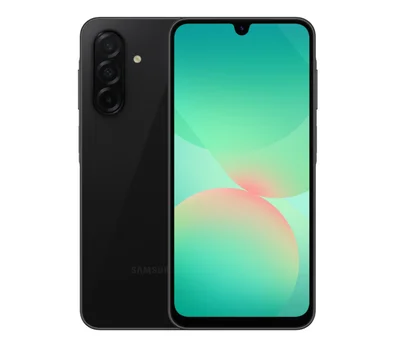 Samsung Galaxy A26 smartphone, 5G, 128 GB, 6 GB RAM, 50 MP camera, 13 MP front camera, 5000 mAh, 6.7'', Super Amoled, Octa-core, black
