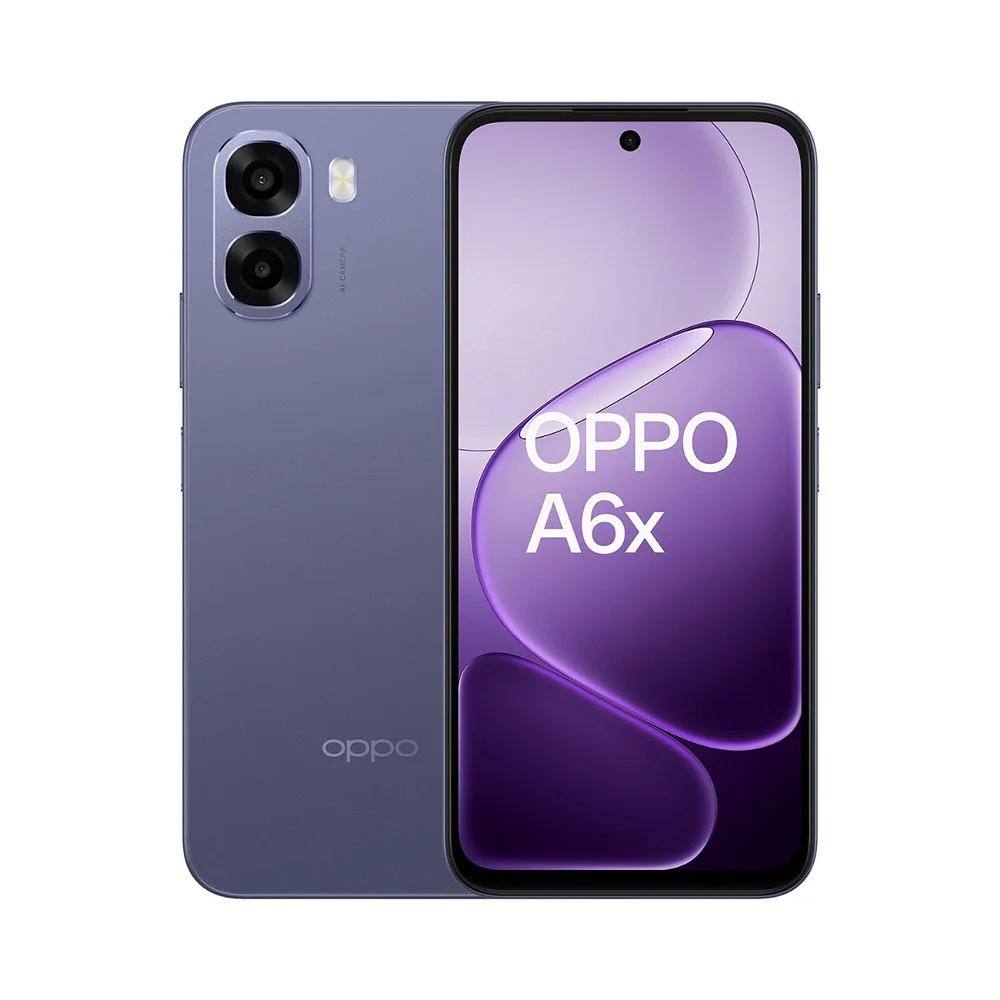 Smartphone Oppo A6X, 5G, 128 GB, 4 GB RAM, 50 MP camera, 6.75'', purple