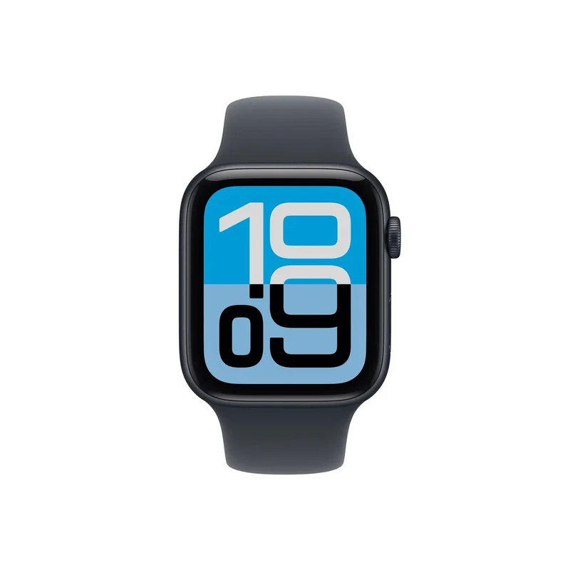 Смарт часовник Apple Watch SE, 1.78'', 44 mm, M/L, тъмносив