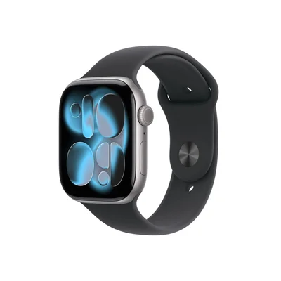 Apple Watch S11 smartwatch, 1.96'', 46 mm, S/M, black