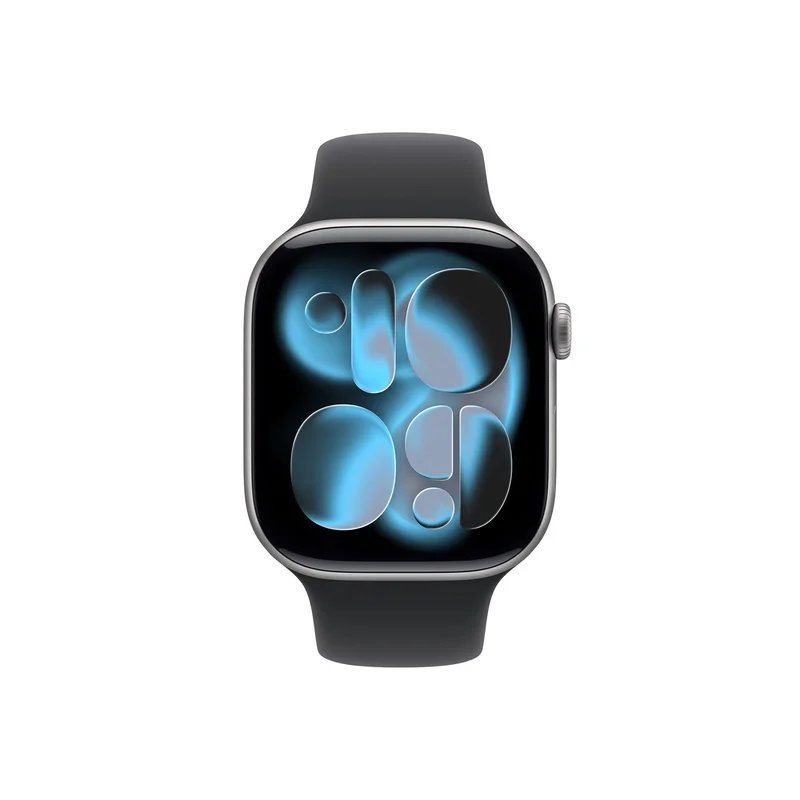 Apple Watch S11 smartwatch, 1.96'', 46 mm, S/M, black