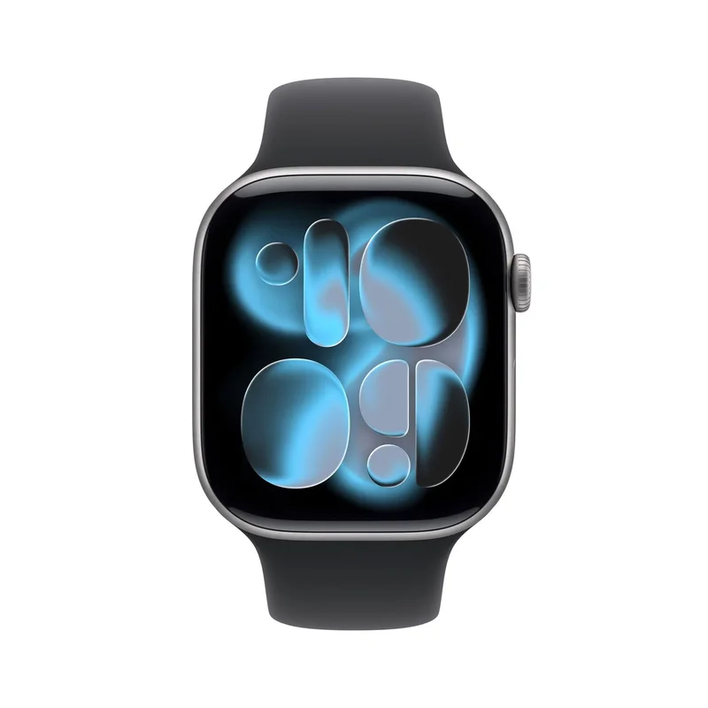 Смарт часовник Apple Watch S11, 1.96'', 46 mm, M/L, черен
