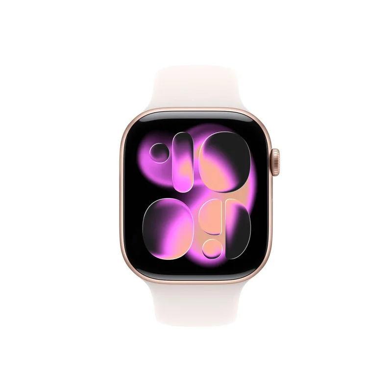 Смарт часовник Apple Watch S11, 1.96'', 46 mm, M/L, розов
